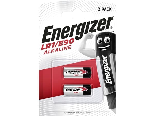 Batterier Energizer Alkaline LR1, pakke a 2 stk.