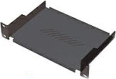 Triton 10" shelf 1U, musta