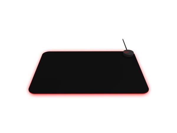 AOC AMM700, Svart, Monokromatisk, Stoff, USB-strøm, Antiskliunderlag, Musematte til gaming