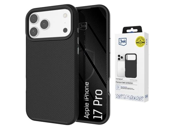 3mk Fortis MagCase för iPhone 17 Pro - svart