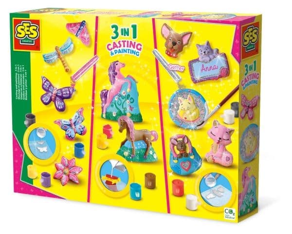 SES Creative Muotti ja malli - 3 in 1