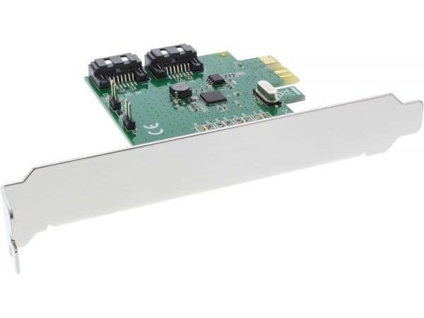 InLine 76696C, PCIe, SATA, PCI 2.0, 6 Gbit/s.