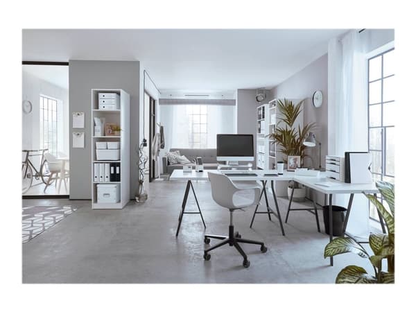 Papirkurv Leitz Plus WOW 15L Sort - (6 stk.)