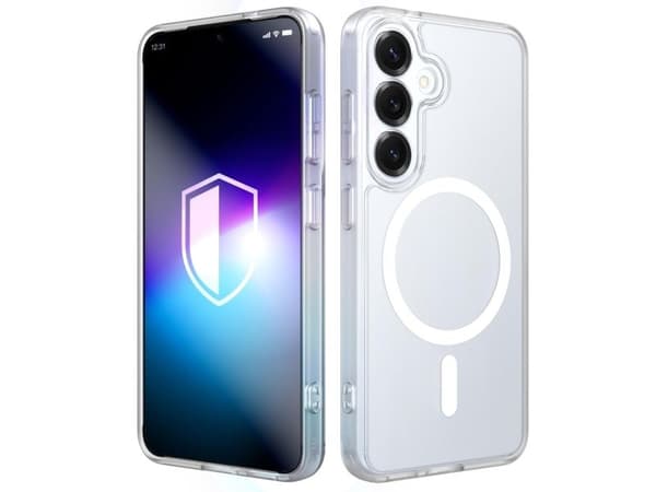 3MK etui 3MK Misty MagCase til Samsung Galaxy S25 hvit