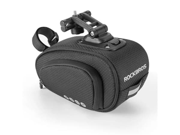 Rockbros C40 sykkelveske under salen - sort