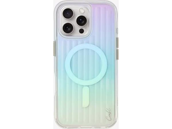 UNIQ Coehl Linear-deksel til Apple iPhone 16 Pro Max 6,9" magnetisk lading opal/iris