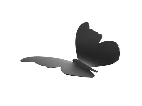 Securit® 3D Butterfly-levysarja mustana