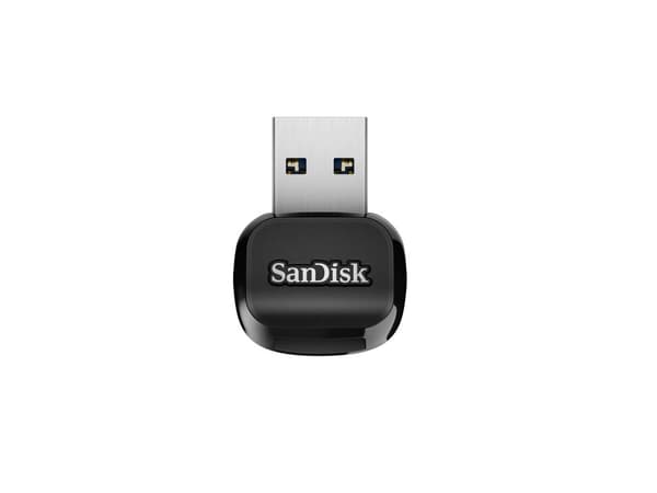 SanDisk QuickFlow - Kortleser (microSD, microSDHC, microSDHC UHS-I, microSDXC, microSDXC UHS-I) - USB 3.2 Gen 1