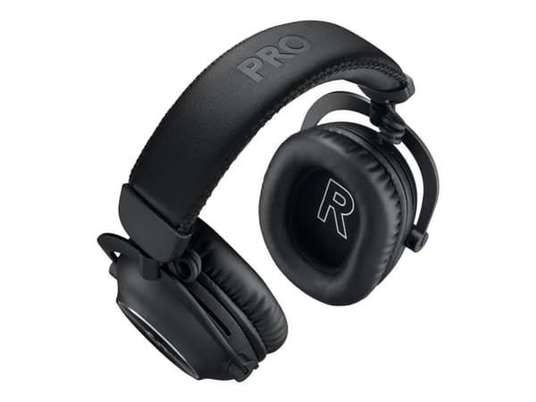Logitech PRO X 2- Headset - fuld størrelse - LIGHTSPEED - trådløs - støjisolerende