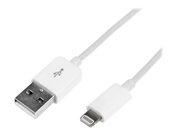 LogiLink - Lightning-kabel - Lightning hann til USB hann - 1 m - hvit