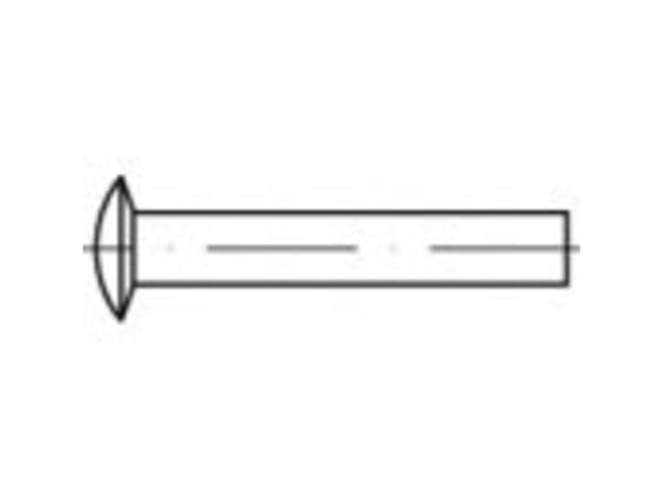 TOOLCRAFT TO-5449206 Linsnitte 3,5 mm 1000 stk