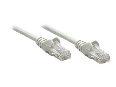 Intellinet Network Patch Cable, Cat5e, 20m, Grey, CCA, U/UTP, PVC, RJ45, Gold Plated Contacts, Snagless, Booted, Lifetime Warranty, Polybag - Patch...