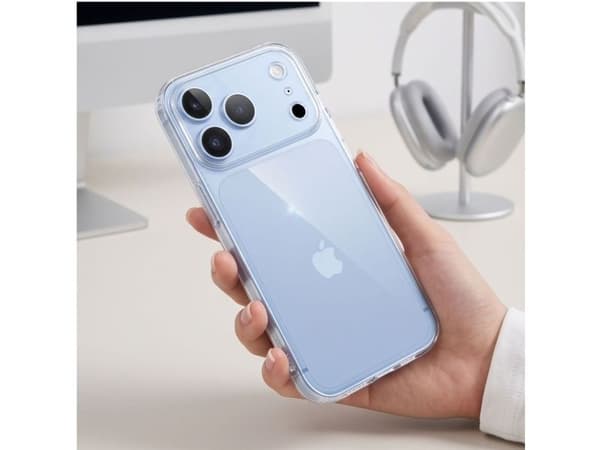 Tech-Protect FlexAir Case + Tech-Protect Glass Fit+ 2-Pack Tempered Glass for iPhone 18 Pro Max / 17 Pro Max - Clear