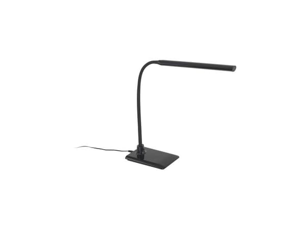 EGLO LAROA LED bordlampe i sort med flexarm