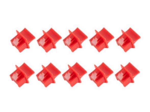 shiverpeaks RJ45 pölysuojus punainen (VPE10)