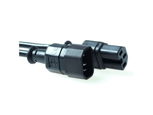 ACT AK5233 Stromkabel C14-C15 Koppler 1,2 m