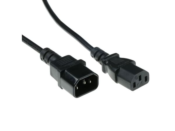 Advanced Cable Technology C13 - C14 - 7,0 m (AK5121) svart strömkabel
