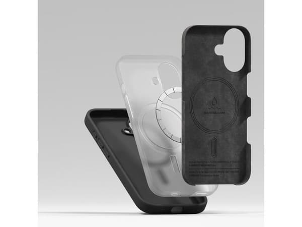 RINGKE SILICONE MAGNETIC MAGSAFE IPHONE 17 BLACK