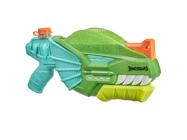 Nerf Super Soaker Dino Soak, Soaker-vattenpistol, Multifärg, 6 År