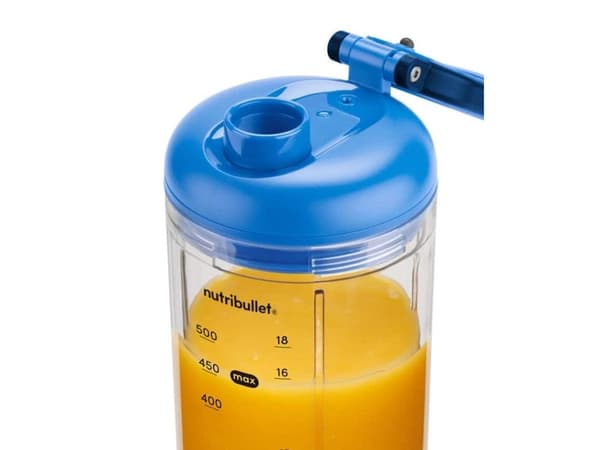 NutriBullet NBP013BL, Bærbar blender, 0,59 l, Isknusing, Blå