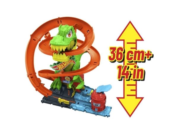 Hot Wheels City T-Rex Fire Station