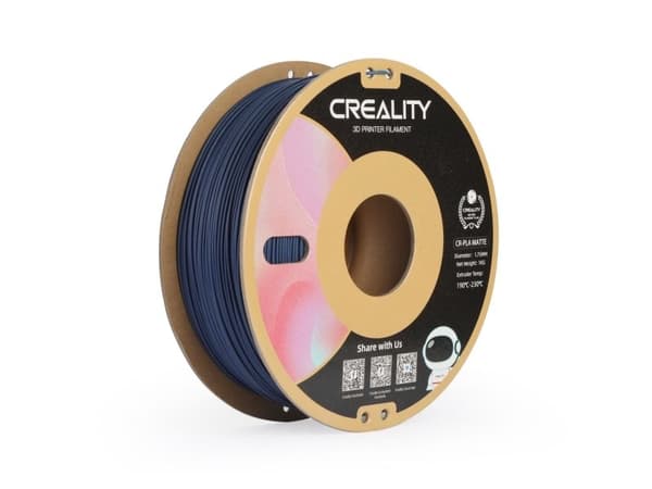 Creality3D - Matt - 1-rull - blå - 1 kg - CR-PLA filament (3D)