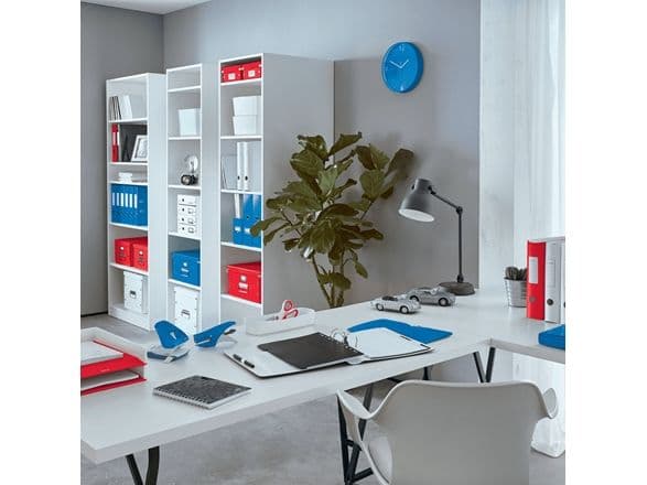 Leitz NeXXt WOW - Bordstillbehörsuppsättning - 2 delar - metall - röd