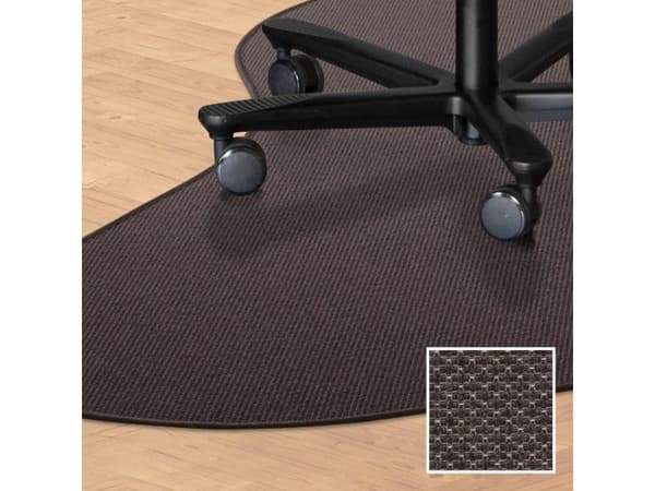 Stolsdyna droppform 120x120 i matta - Mocca