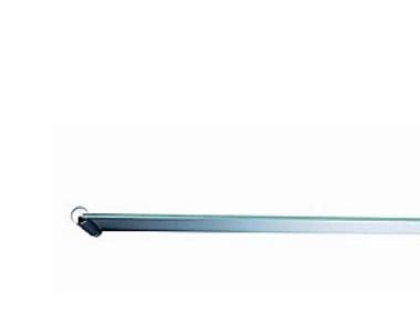 Damixa glas hylde 62 cm krom