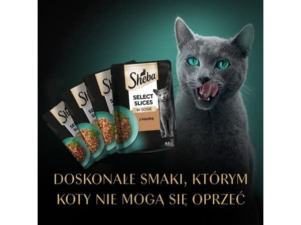 SHEBA Selection Select Slices Fjærfesmak - våtfôr til katter - 40 x 85g