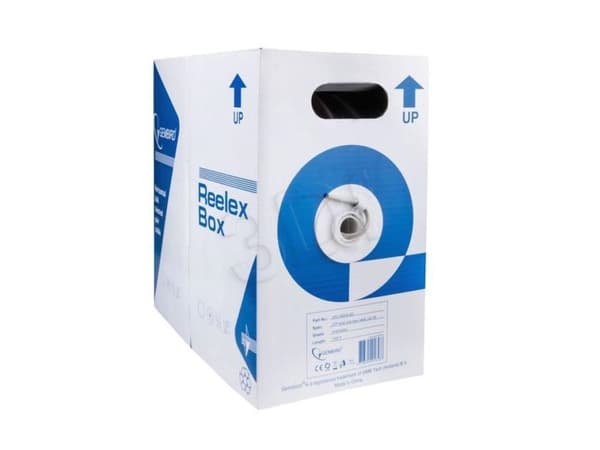Gembird - Samlet kabel - 304.8 m - UTP - CAT 5e - solid - grå