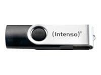 Intenso USB Flash 16GB Basic Line, 16 GB, USB A-tyyppi, 2.0, Harmaa