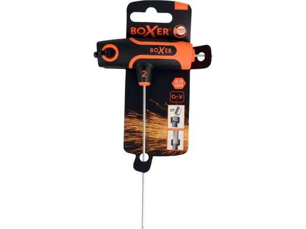 Boxer® unbraco T-nøgle med kugle 2,0 mm