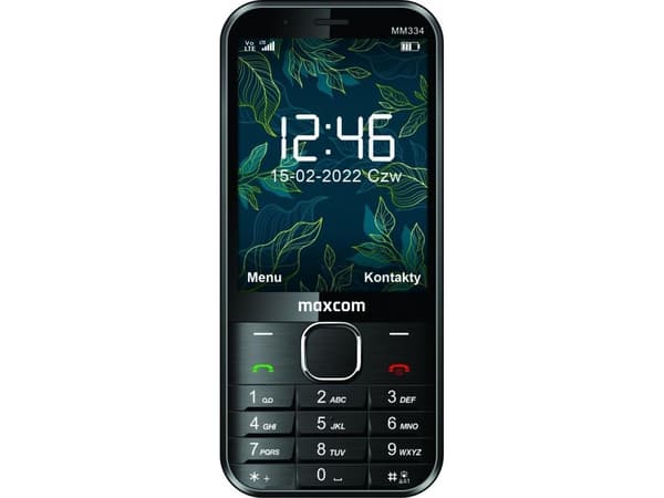 Maxcom matkapuhelin MM334 Classic 4G Musta