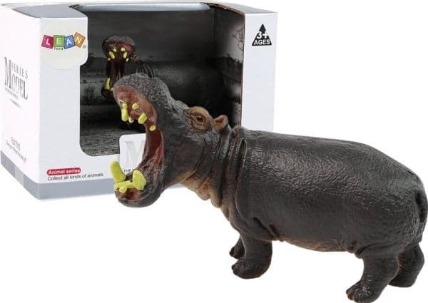LeanToys figur: stor samlerfigur flodhest