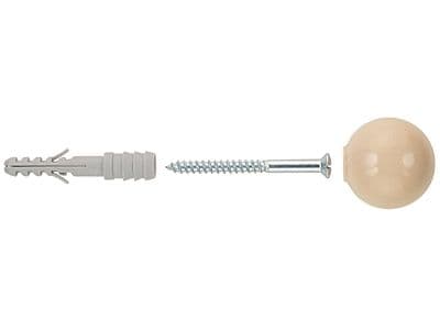 Fischer 60540, Brun, Golvmonterad, 10 styck