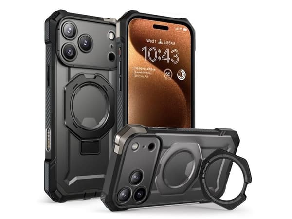 Hurtel Supcase UB Grip Mag MagSafe-etui til iPhone 17 Pro Max - Svart