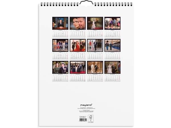 Seinäkalenteri Royal House 2027