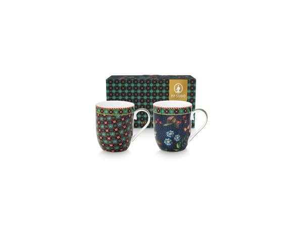 PIP Studio Set/2 Mug BerryBlues 145ml