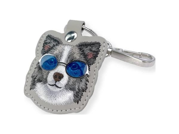 Nimmy Glasses Cool and Cute Dog Tracker Case - Gray