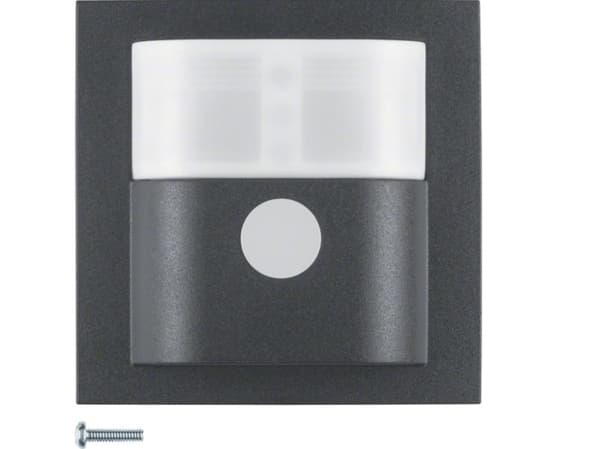 Berker 85341285, Infraröd sensor, Kabel, Vägg, Antracit, 1000 lx, 1,1 m