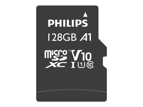 Philips FM12MP45B - Flash-minneskort - 128 GB - UHS Class 1 / Class10 - SDXC