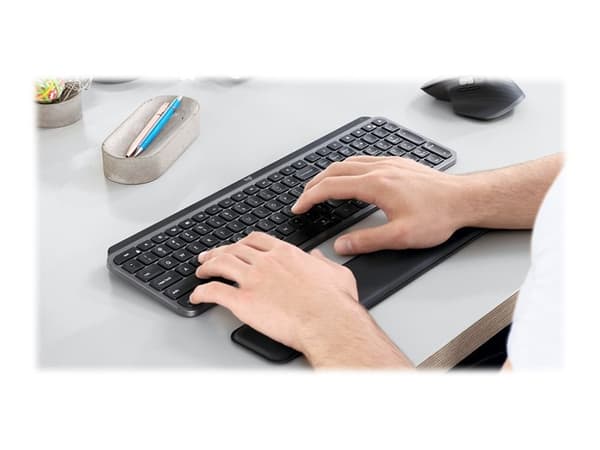 Logitech MX Palm Rest - Handledsstöd till tangentbord - grå