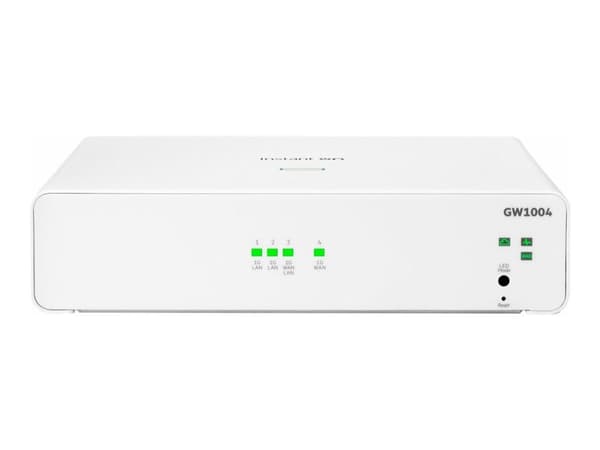 HPE Networking Instant On SG1004 - Gateway - sikker - 4 porter - 1GbE