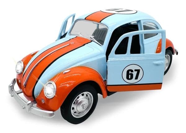Jamara Volkwagen Classical Beetle 1967, Bil, LR44, Ljusblå, Orange