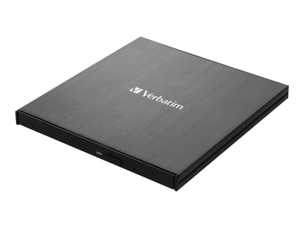 Extern slimline CD/DVD-enhet/USB 3.2 Gen 1/USB-C svart