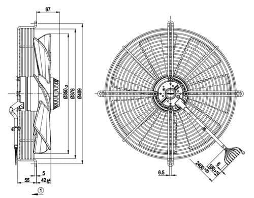 Motor S4D350-AT24-52
