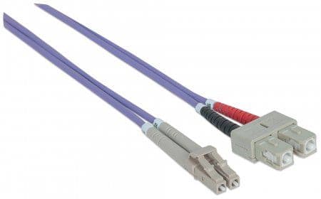 Intellinet 750936, 3 m, OM4, LC, SC