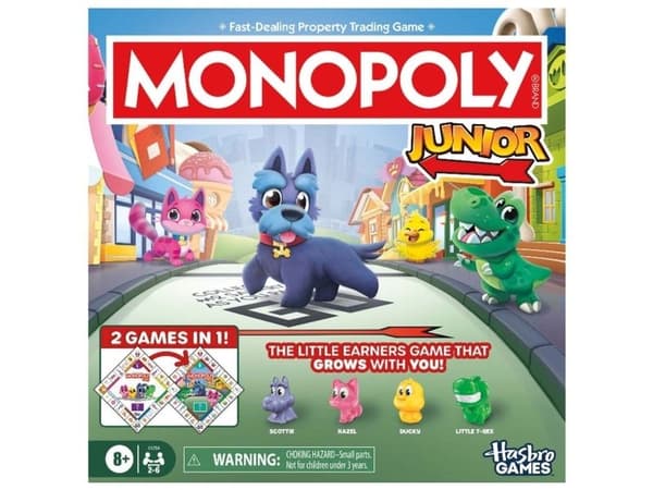 HASBRO Monopoly Junior Square