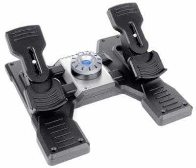 Logitech Flight Rudder Pedals - Pedaler - kablet - for PC